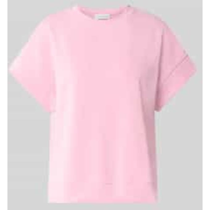T-shirt met elastische boorden