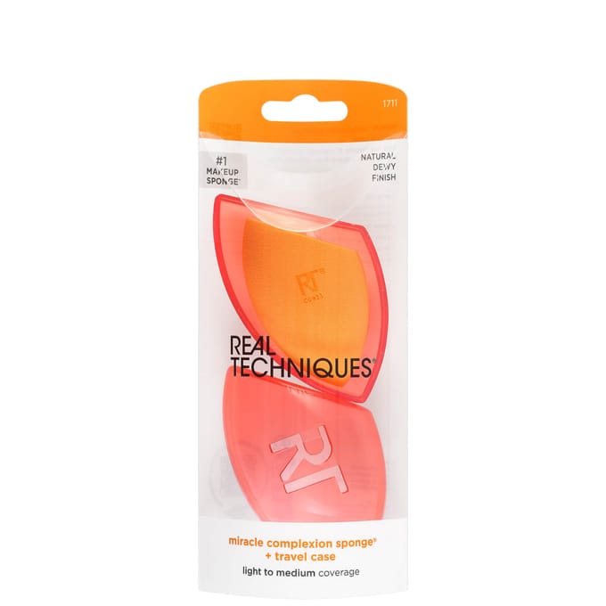 Real Techniques Miracle Complex Sponge &amp; Travel Case 1 st
