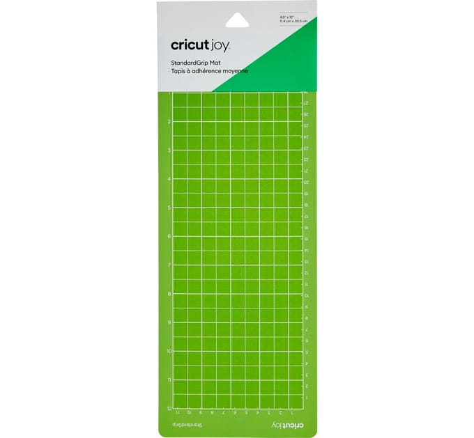 Cricut - joy standard grip mat - 11,4 x 30,5cm - Donkergroen