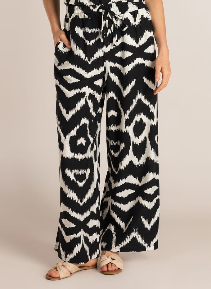 IVY BEAU Cadence Bottoms - Black/Multi-Colour - maat 42
