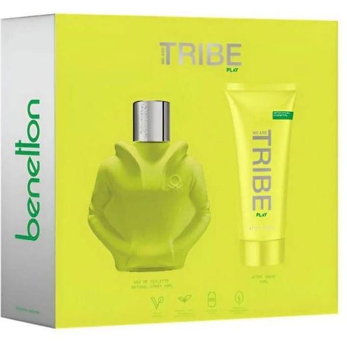 Eau de Toilette WE ARE TRIBE PLAY MEN CASE 2 pièces