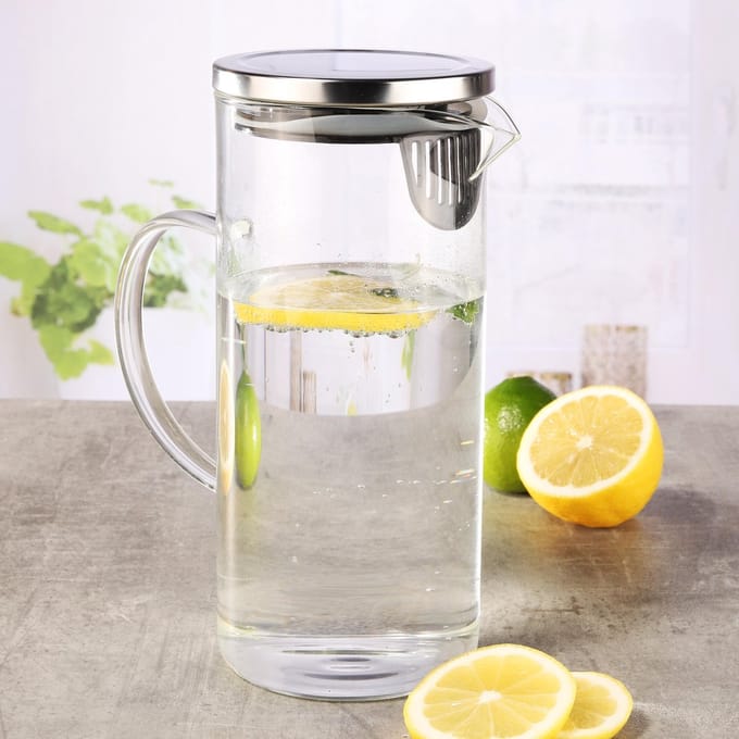 H.I. Glazen Waterkan 1,3 liter