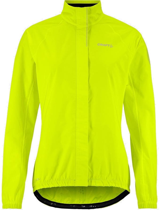 Craft Core Endur Hydro 2 Fietsregenjas Dames - Fluogeel | Maat: M