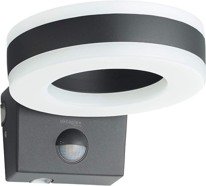 Up en Down Buitenlamp met Bewegingssensor LED 15W - Warm Wit Licht IP65