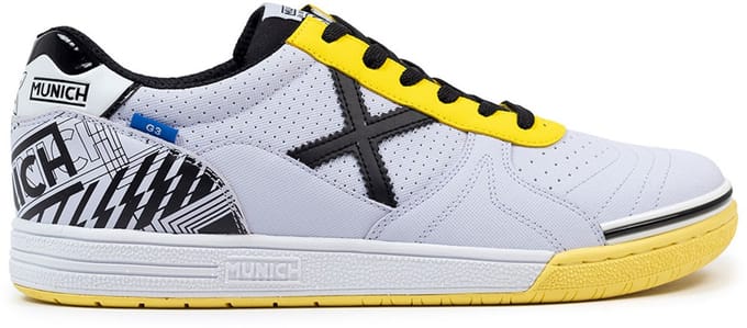 Munich G-3 448 Zaalschoenen Wit,Grijs EU 43 Man