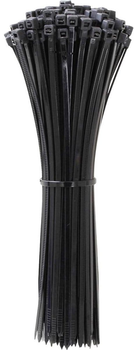 Quadrios 24CA372 24CA372 Kabelbinder 250 mm 7.6 mm Zwart UV-gestabiliseerd 100 stuk(s)