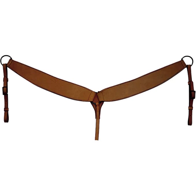 Leren western jachthalsband, soepel en glad Lakota