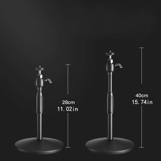 Projector Bevestiging - Projector Stand - Presentaties Geven - Verstelbare Hoogte - 33-59 Inch - Zwart