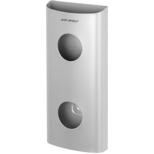 AIR-WOLF Hygiënezakjesdispenser voor maximaal 25 hygiënezakjes - RVS Zilver