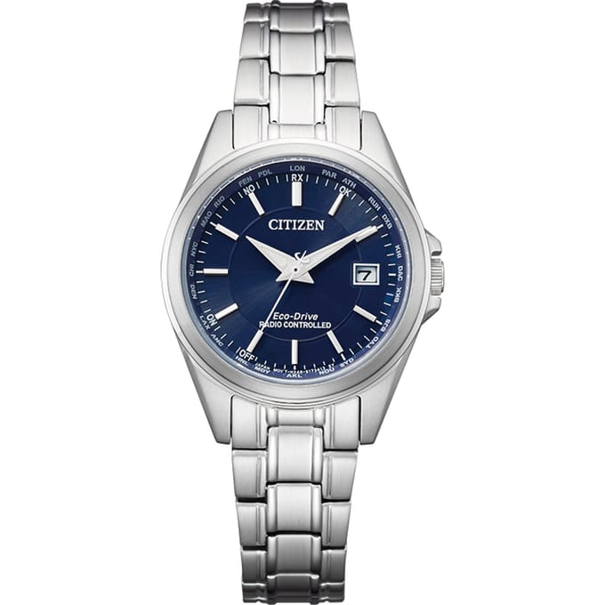 Citizen  EC1180-81L Horloge - Staal - Zilverkleurig - Ø 28 mm