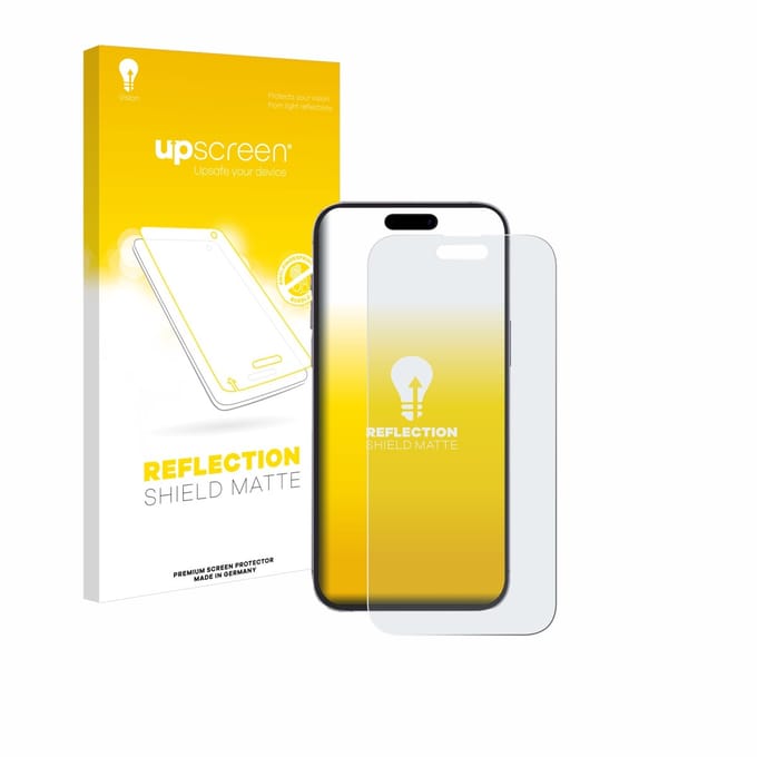 upscreen - Screenprotector voor Apple iPhone 14 Pro Max - Folie Beschermfolie anti glare matte