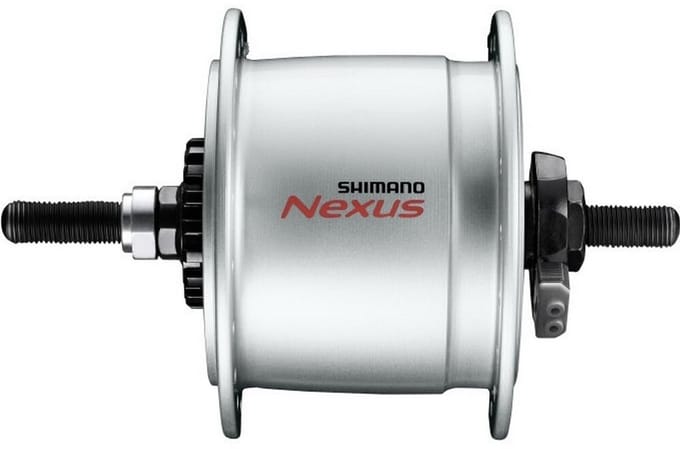Shimano - Naafdynamo - DH-C6000-3R - 3 Watt - 36 gaatjes - Rolremmen - Zilver