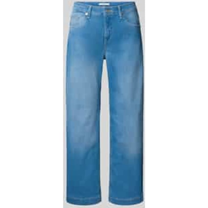 Culotte in used-look met steekzakken