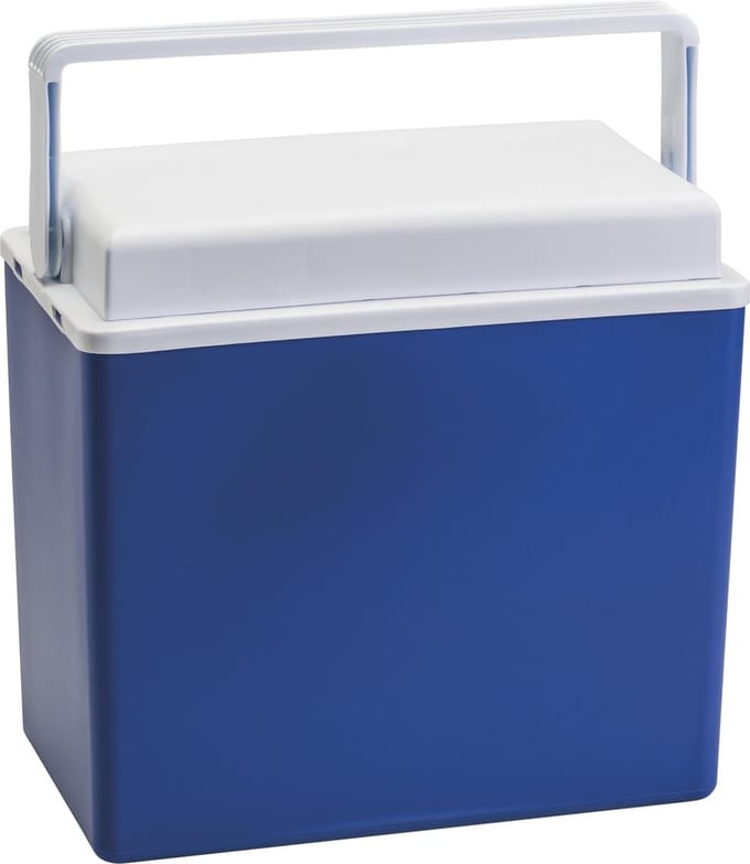 Koelbox - blauw - klein formaat - 10 liter - 30,5 cm - koelboxen