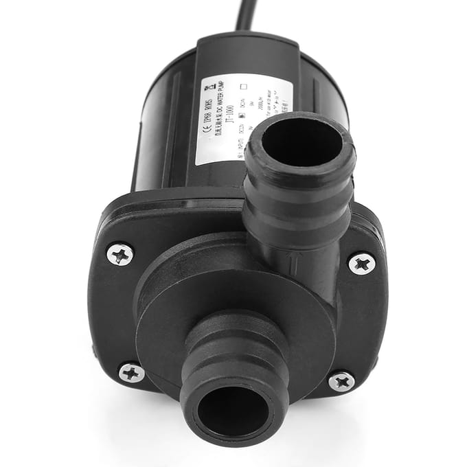 Mini Regelbare Snelheid Borstelloze Boost Waterpomp 12V 40 graden Celsius ~100 graden Celsius