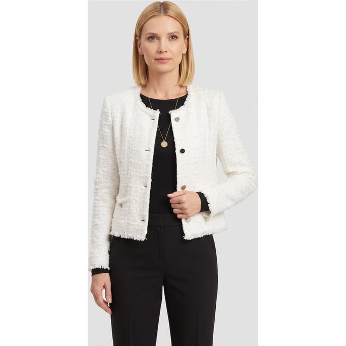 IRO Paris Raceli Jacket White Maat: 40 | Blazers Outlet | Dames | Wit