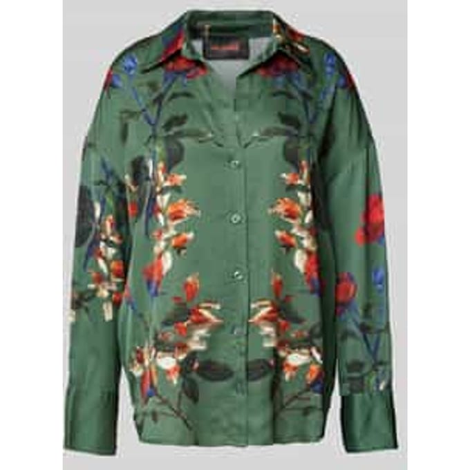Blouse met platte kraag