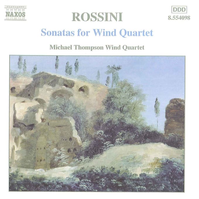 Michael Thompson Wind Quartet - Rossini: Sonatas For Wind Quartet (CD)