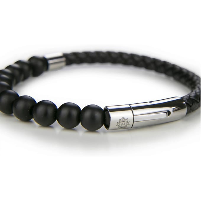 Monomen Jewelry MM10837SBB Armband Heren Maat 22.5 cm