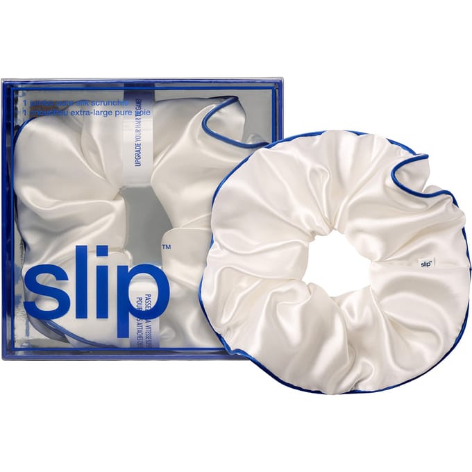 Slip Pure Silk Jumbo Scrunchie - Courtside