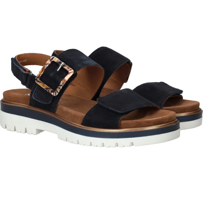 Ara Malaga S Sandalen - Dames - Blauw - Maat:38