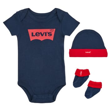Pyjama-sets Levis LHN BATWING ONESIE HAT BOOTIE