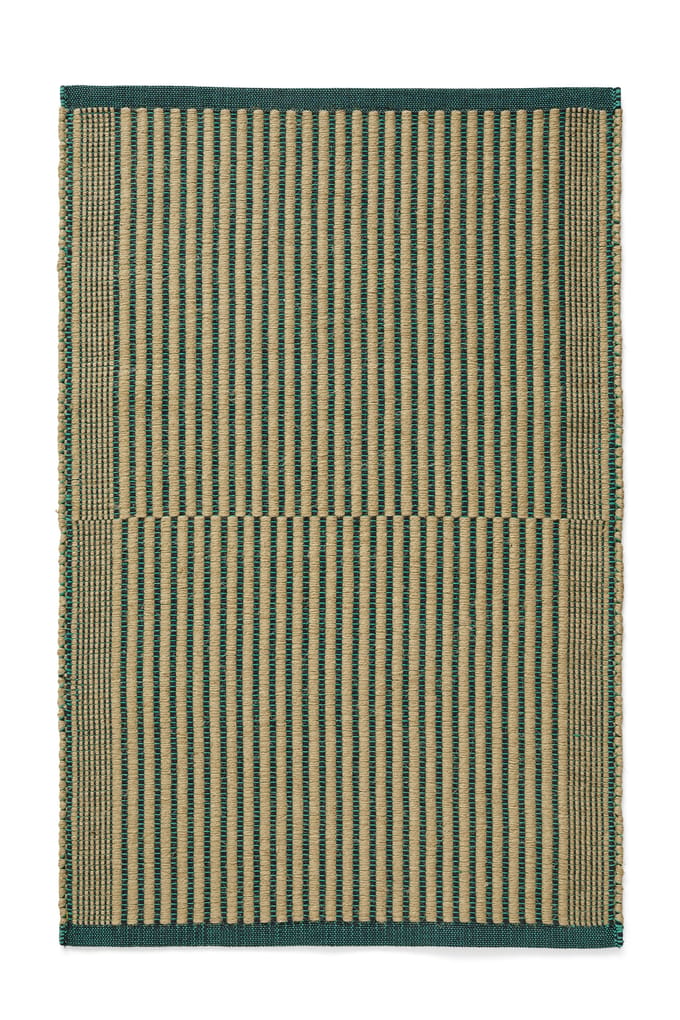 HAY Tapis Mat Deurmat - black&green
