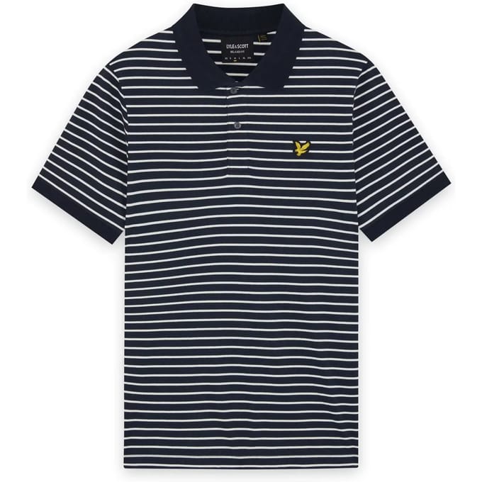 Lyle & Scott Pique Breton Polo Shirt