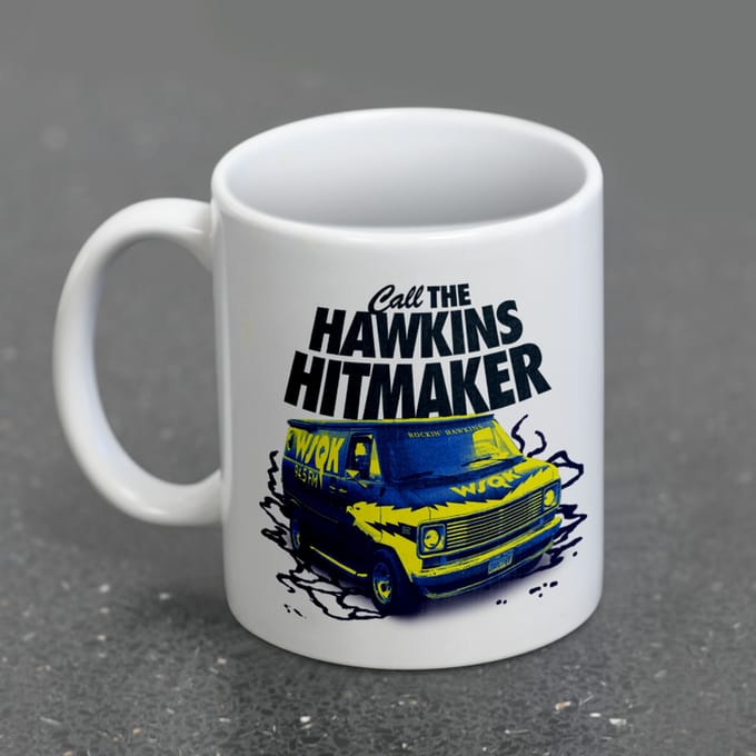 Stranger Things Hawkins Hitmaker Unisex Kop - meerkleurig - Standard
