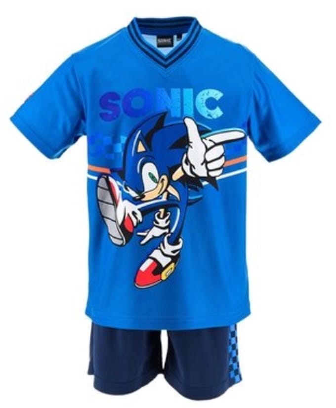 Sonic The Hedgehog 2 delige kledingset Maat 110