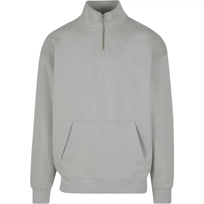DEF - Zipper Crewneck Sweater/trui - M - Groen
