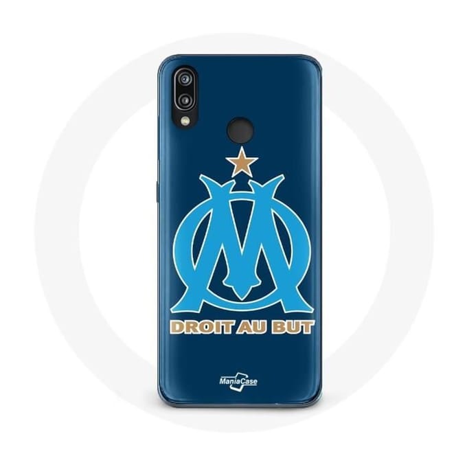Coque pour Huawei P20 Lite - Huawei - Marseille OM - Souple - Protection - Bleu bleu