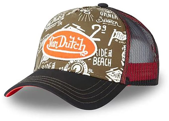 Von Dutch Pat Pet Zwart
