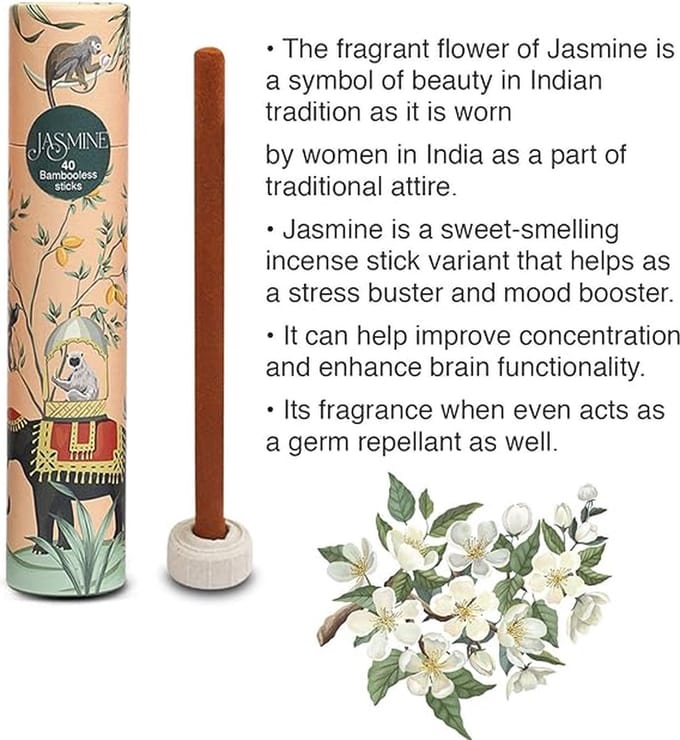 Antarkranti Aroma Bambooless Giftbox Incense Wierook 4 geuren