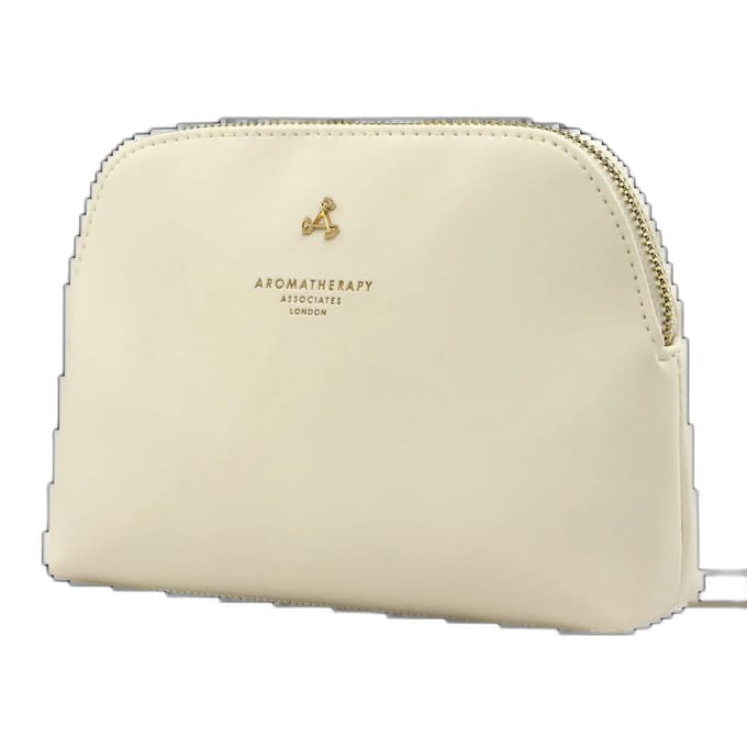 Aromatherapy Associates, Trousse de maquillage en tissu, Blanc