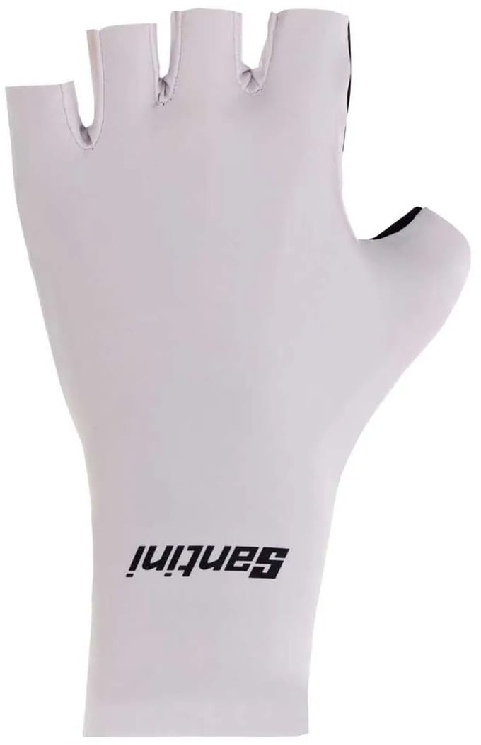 Santini Madss Korte Handschoenen Wit M