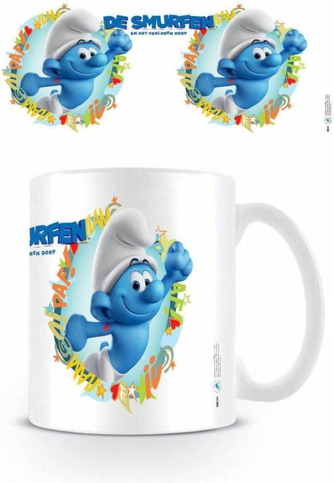 The Smurfs De Smurfen En Het Verloren Dorp Hefty Smurf - Mok