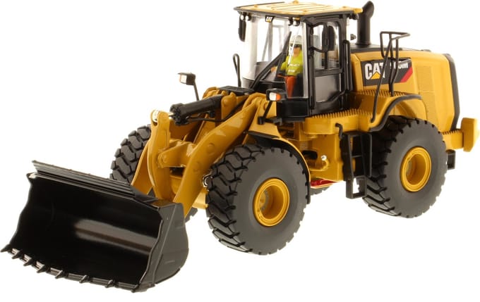 Diecast Masters - Cat 966M Wiellader - Shovel - 1:50 - High Line Series