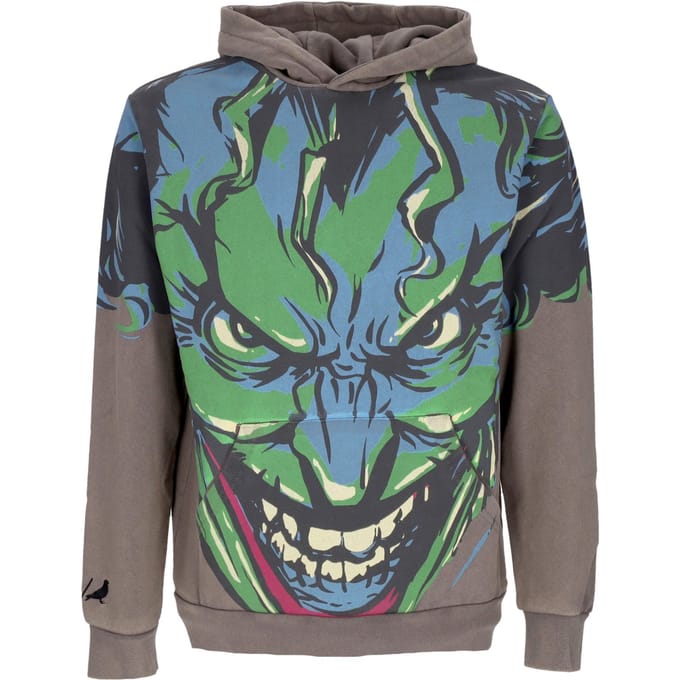 Joker Face Hoodie X Batman Houtskool Herenhoodie