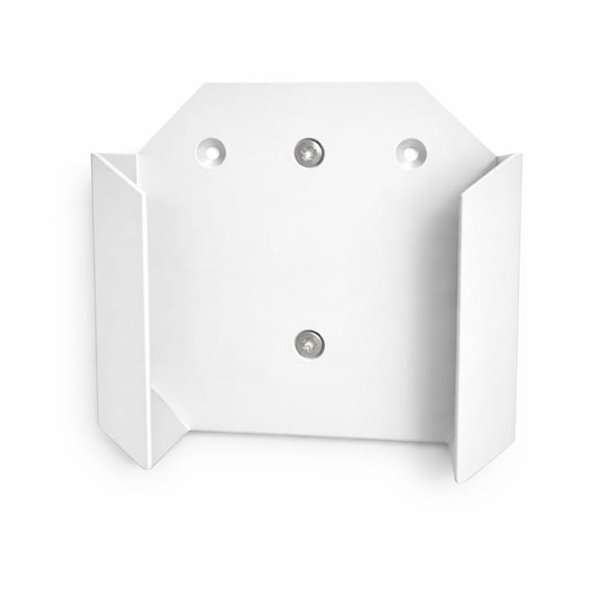 Muurbeugel Geschikt voor Philips Hue Bridge V2 – Wandhouder – Smart Home Accessoire – Kabelmanagement – Wit