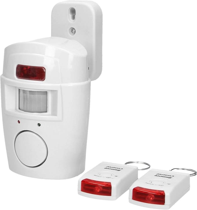 Draadloze Inbraakalarm Sensor met Sirene en Afstandsbediening