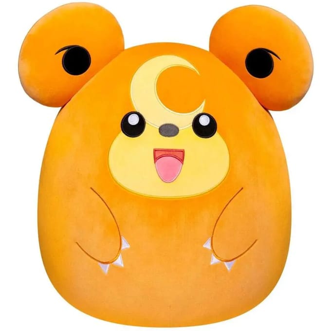 Jazwares Pokémon Squishmallow Microbead Pluche-Teddiursa 35CM (Diversen) Nieuw