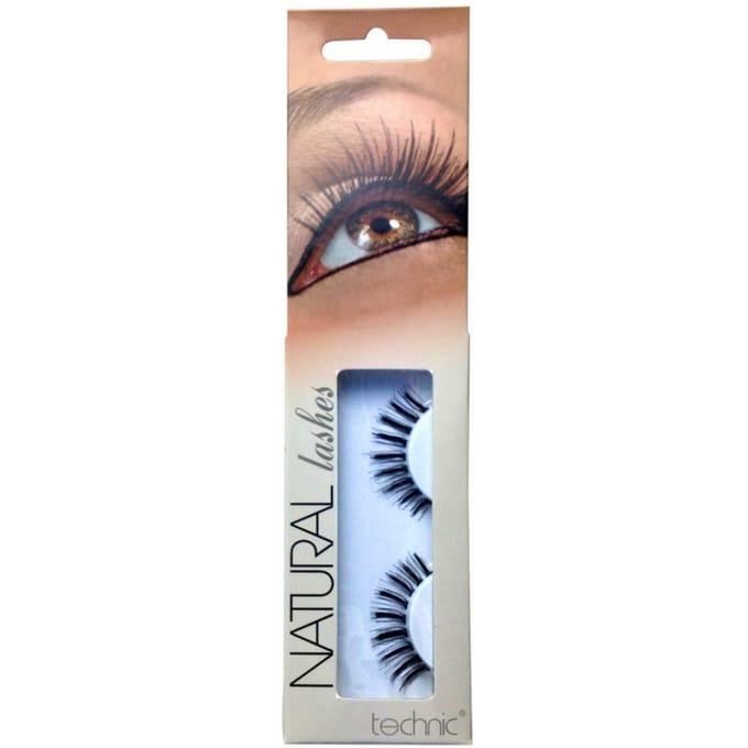 Technic Natural Lashes False Eyelashes A27 1 Paar