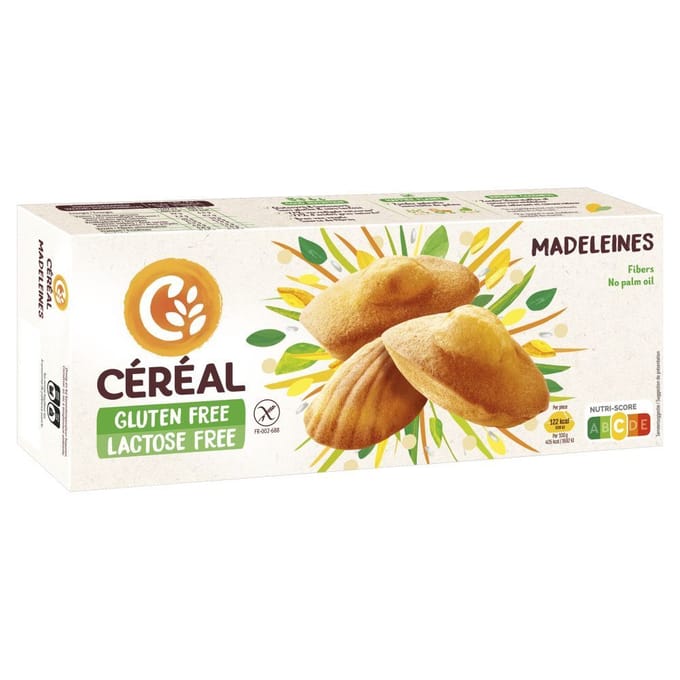 Cereal glf madeleines 180 gr