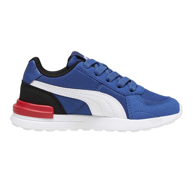 Puma Graviton Mesh Trainers voor kinderen/Kinderen (Blauw/Zwart/Wit)