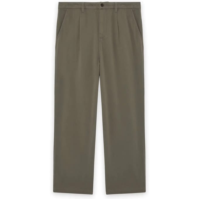 Broek Lyle & Scott Enzyme Wash Pleated
