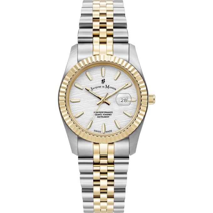 Jacques du Manoir - Inspiration Prestige - JWL01801 - Dames - Horloge - Ø34