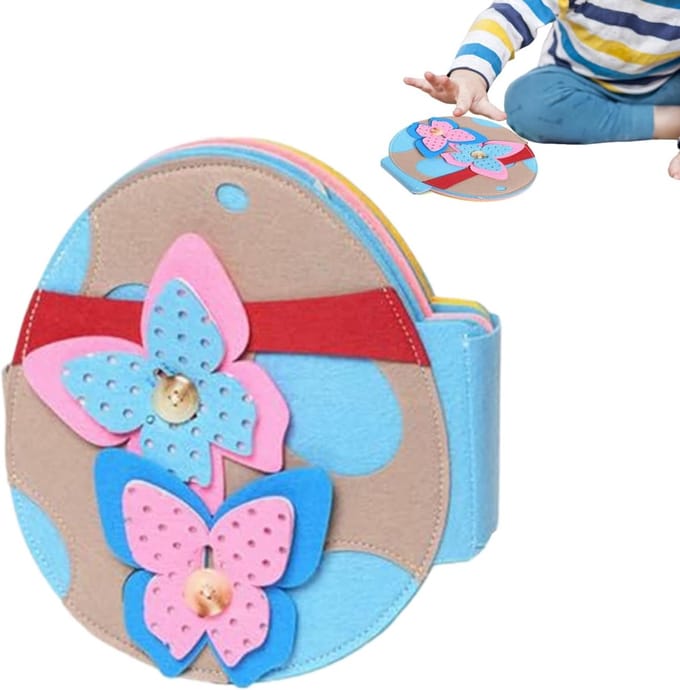 Paas Knutselboek - DIY Activiteiten - Kinderen Leren - Eivormig Ontwerp - 25x30x2.5cm