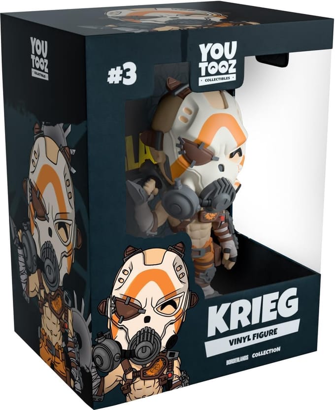 Vinyl Figuur van Oorlog uit het Borderlands Spel, 11 cm Hoog