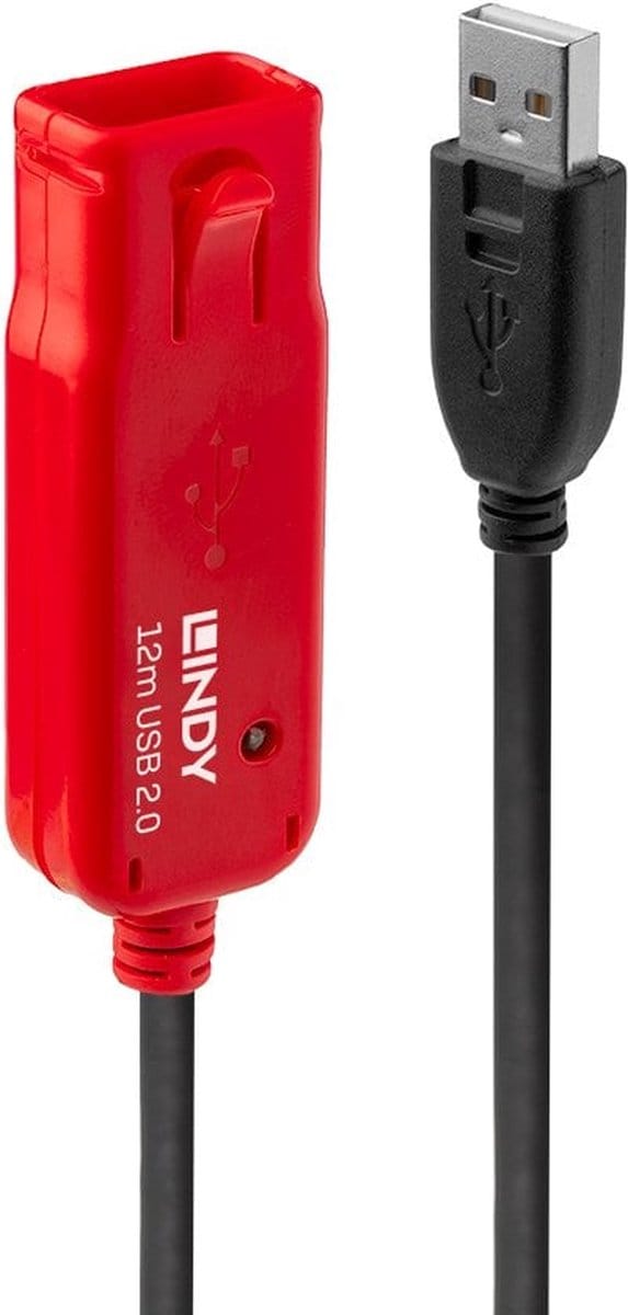 Lindy USB 2.0 Aktiv-Verlängerung Pro 12 Meter Überbrücken Si